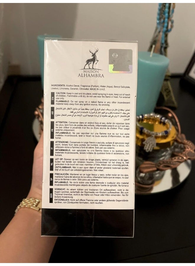 MAISON ALHAMBRA Jean Lowe Noir Eau de Parfum 100ml - Image 3